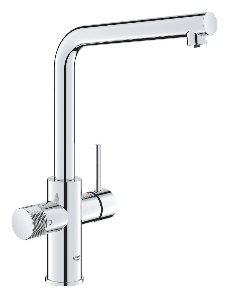 Смеситель для кухни GROHE Blue Pure Minta с функцией фильтрации, без фильтра в комплекте, хром (30588000)