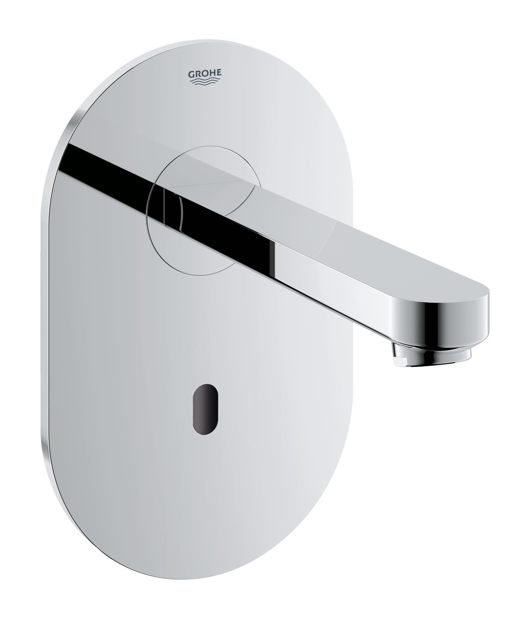 Внешняя часть крана для раковины GROHE Euroeco Cosmopolitan E инфракрасный, без функции смешивания, питание от сети 230V, хром (36273000)