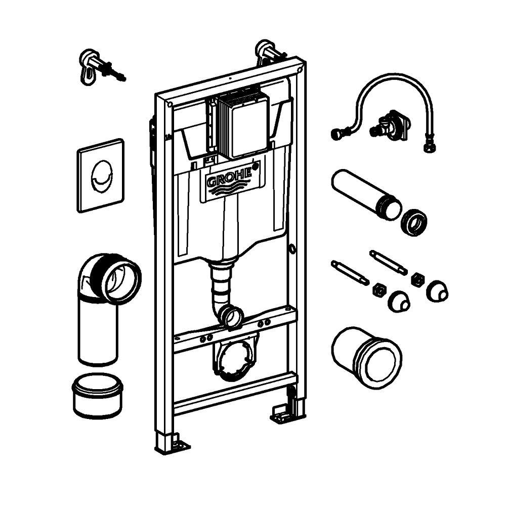 Инсталляция Для Унитаза Grohe Rapid Sl Купить