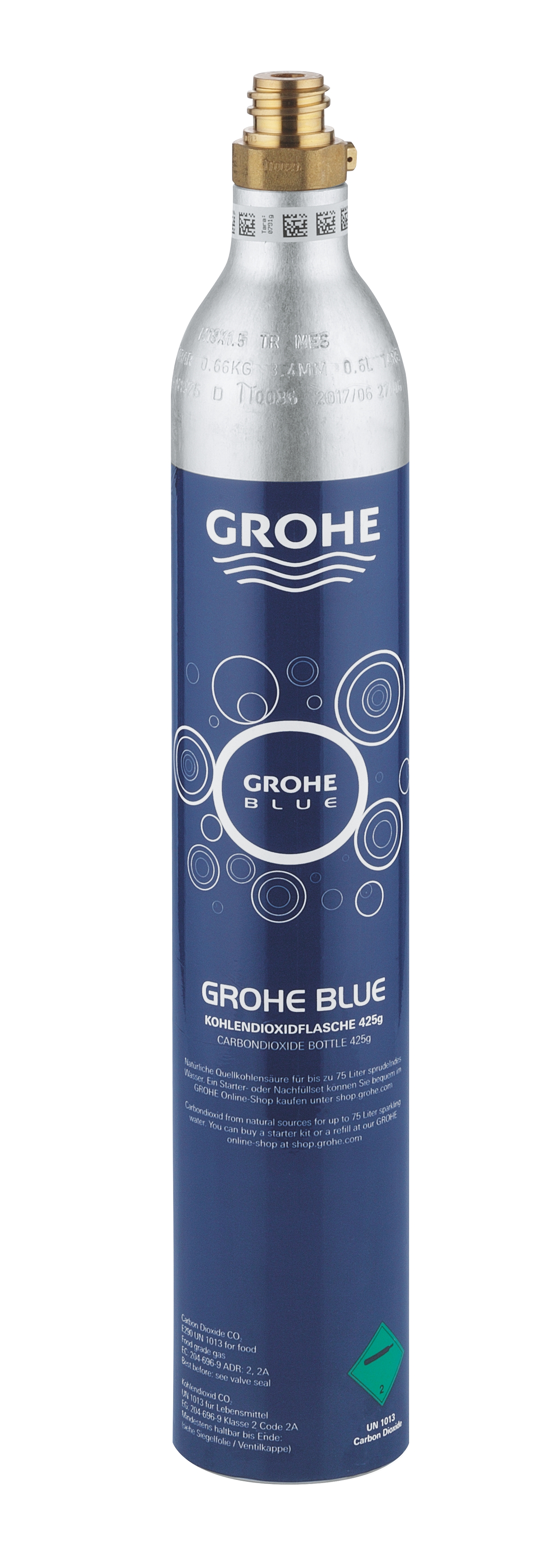 ≋ Стартовый набор GROHE Blue Fizz (2 бутылки для питья, 1 баллон
