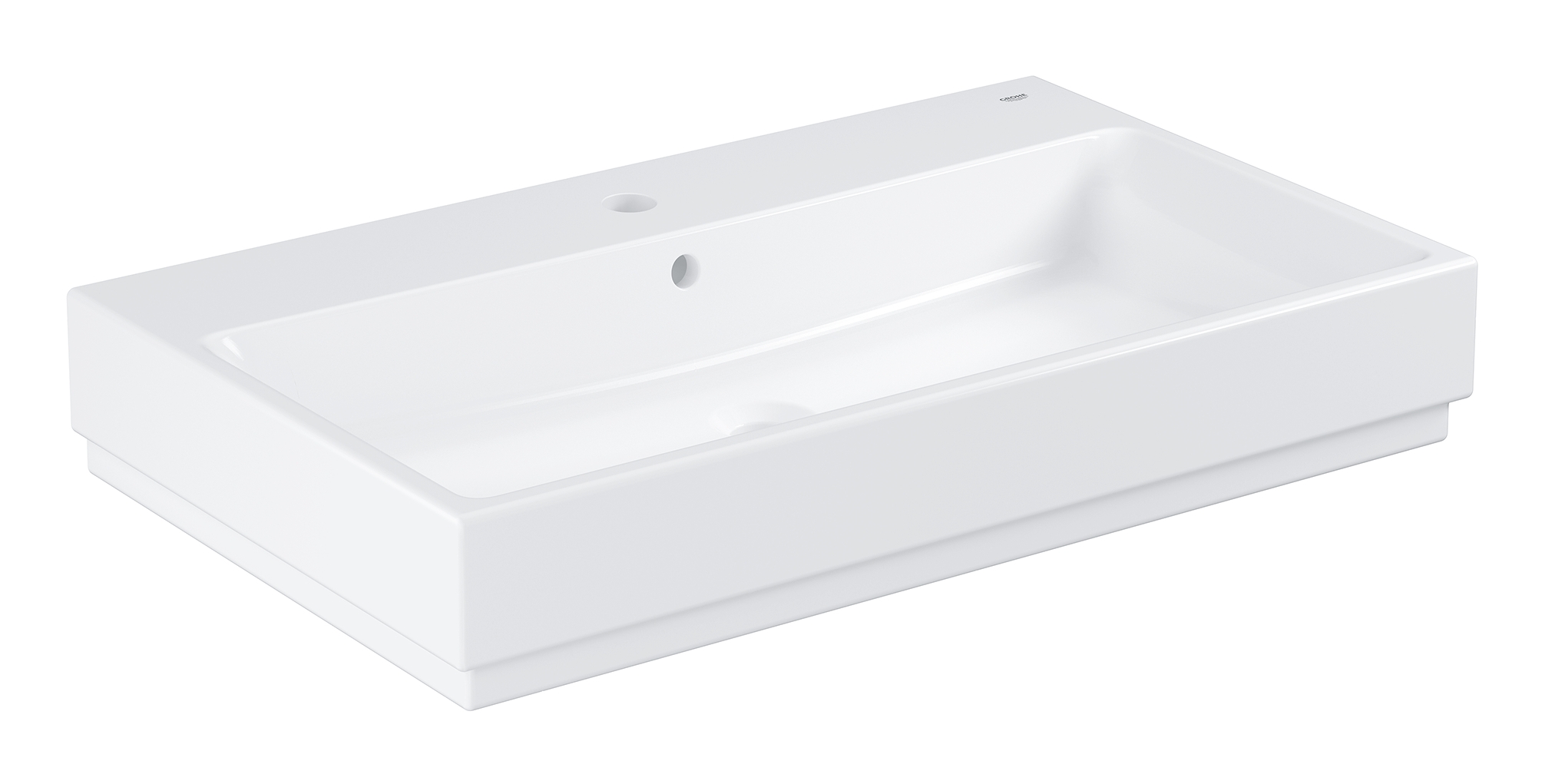 Раковина подвесная GROHE Cube Ceramic 80 см, альпин-белый (3946900H)
