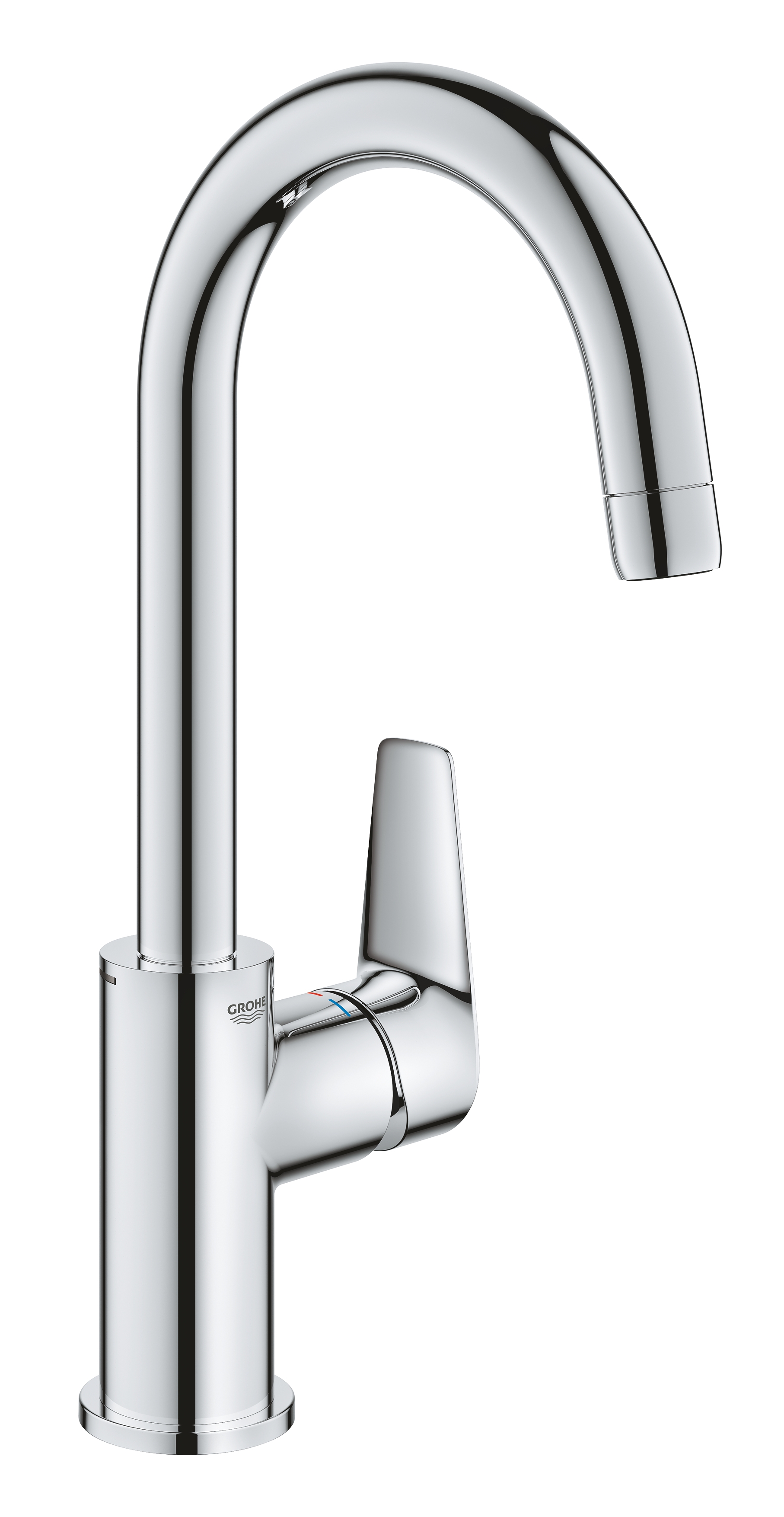 Смеситель для раковины GROHE BauEdge, L-size, хром (23911001)