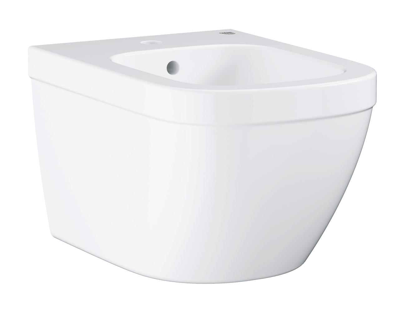 Биде подвесное с гигиеническим покрытием GROHE Euro Ceramic, альпин-белый (3920800H)