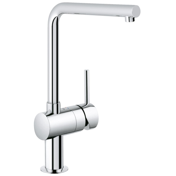 Смеситель для кухонной мойки GROHE Minta с поворотным L-изливом, хром ...