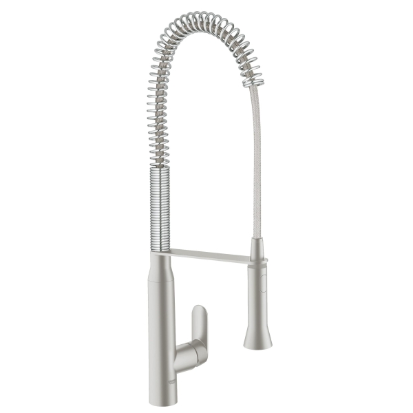 Смеситель для кухни GROHE K7 профессиональный, суперсталь (32950DC0 ...