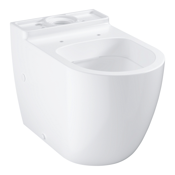 Унитаз GROHE Bau Ceramic напольный, с универсальным выпуском, альпин ...