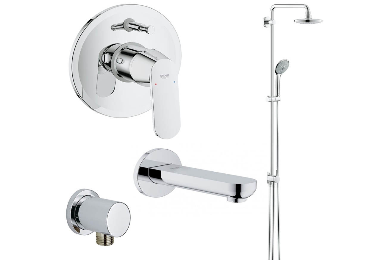 Готовый комплект для душа GROHE Eurosmart Cosmopolitan (NSB0119)