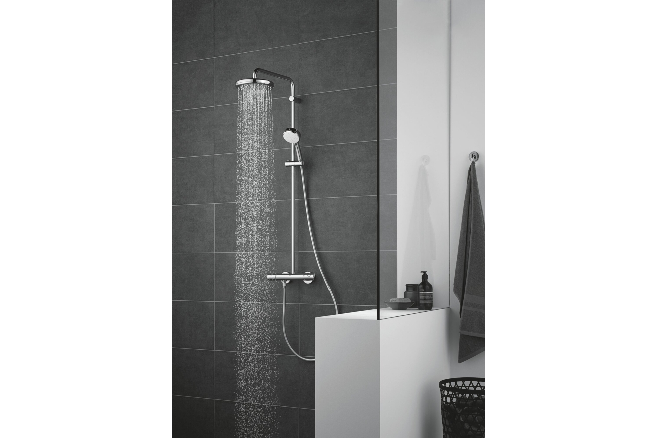 Верхний душ GROHE Tempesta 210, 1 режим, хром (26408000)