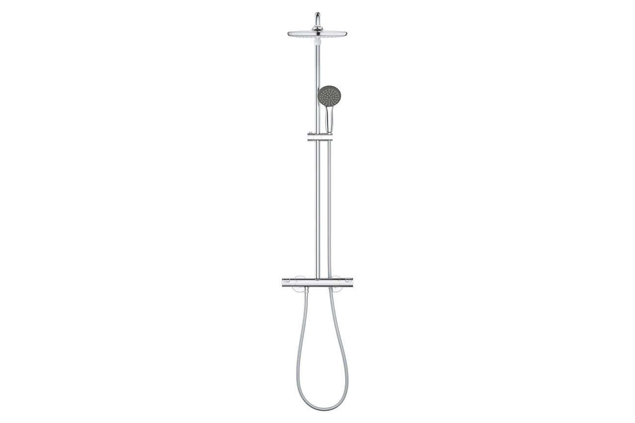 Душевая система GROHE Vitalio Start System 250 с термостатом для душа, хром (26816000)