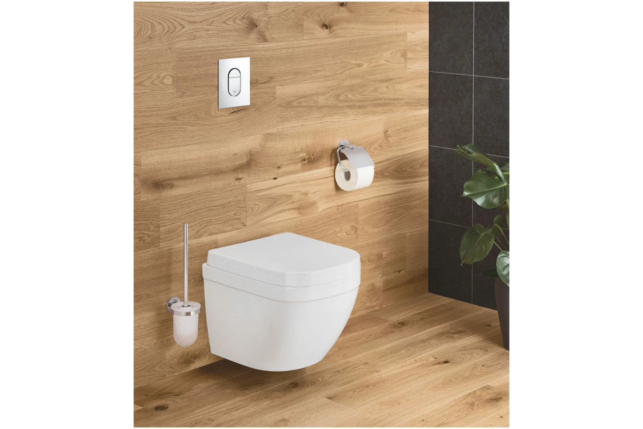 Унитаз подвесной компактный GROHE Euro Ceramic с сиденьем, альпин-белый (NW0354)