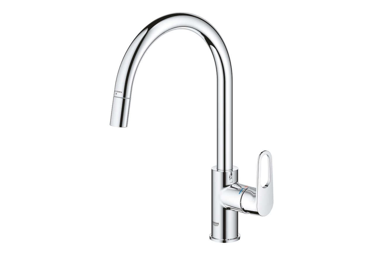Смеситель для кухни GROHE BauFlow, хром (30549000)