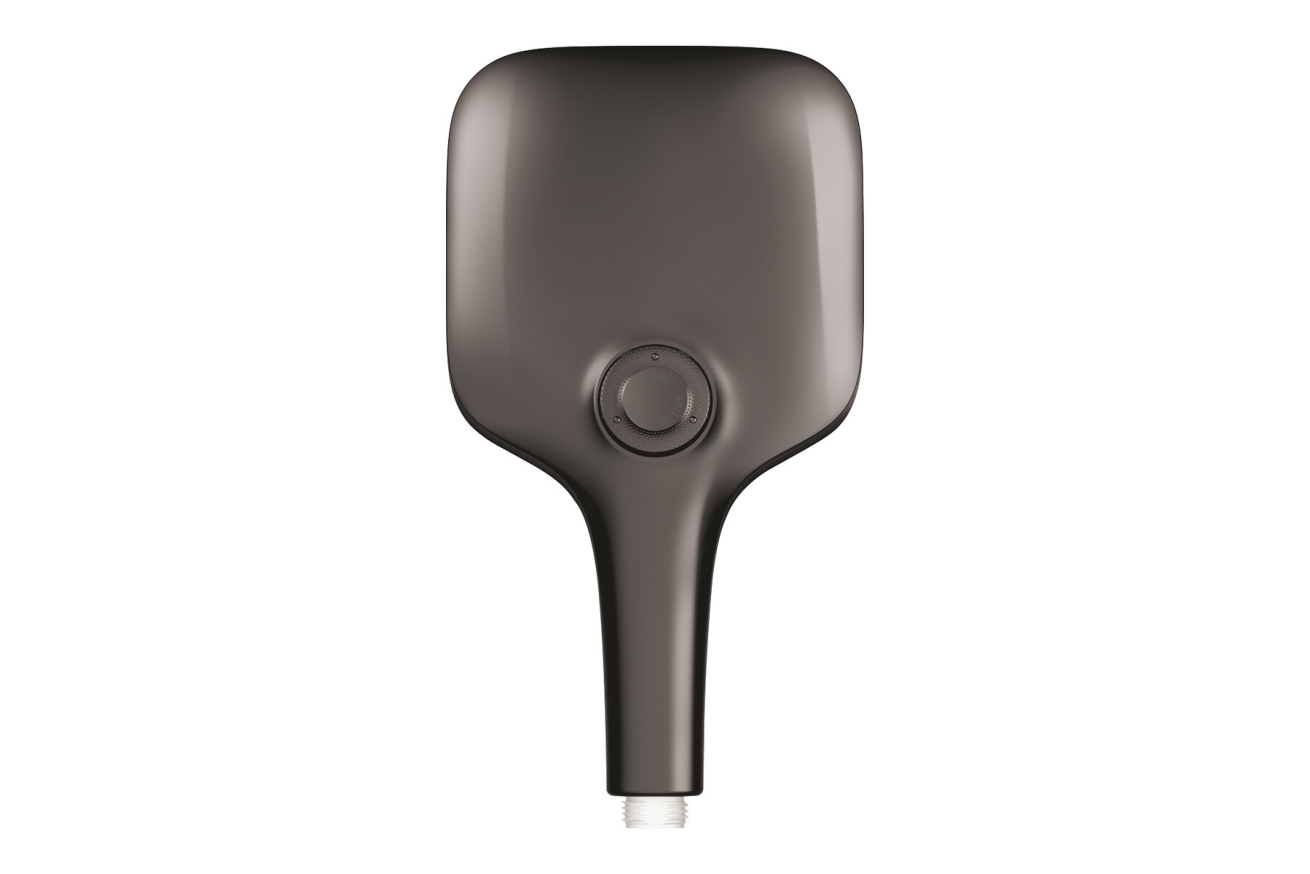 Ручной душ GROHE Rainshower SmartActive 130 Cube, 3 режима, темный графит глянцевый (26582A00)