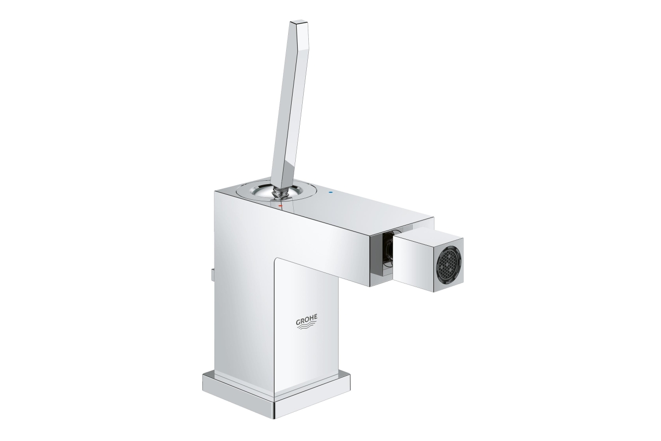 Смеситель для биде GROHE Eurocube Joy с донным клапаном, хром (23664000)