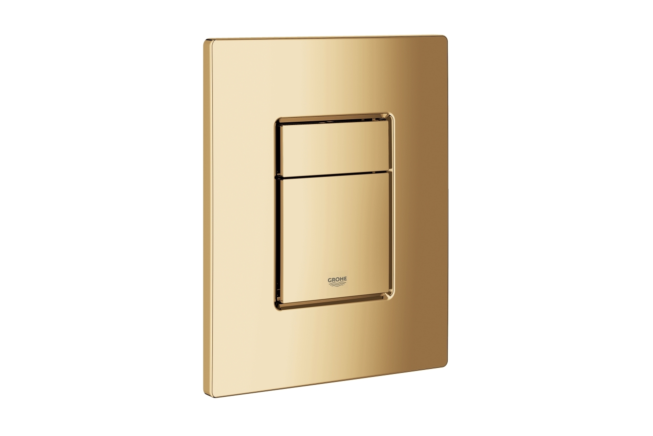Панель смыва для унитаза GROHE Skate Cosmopolitan, 3 режима, холодный рассвет глянец (38732GL0)