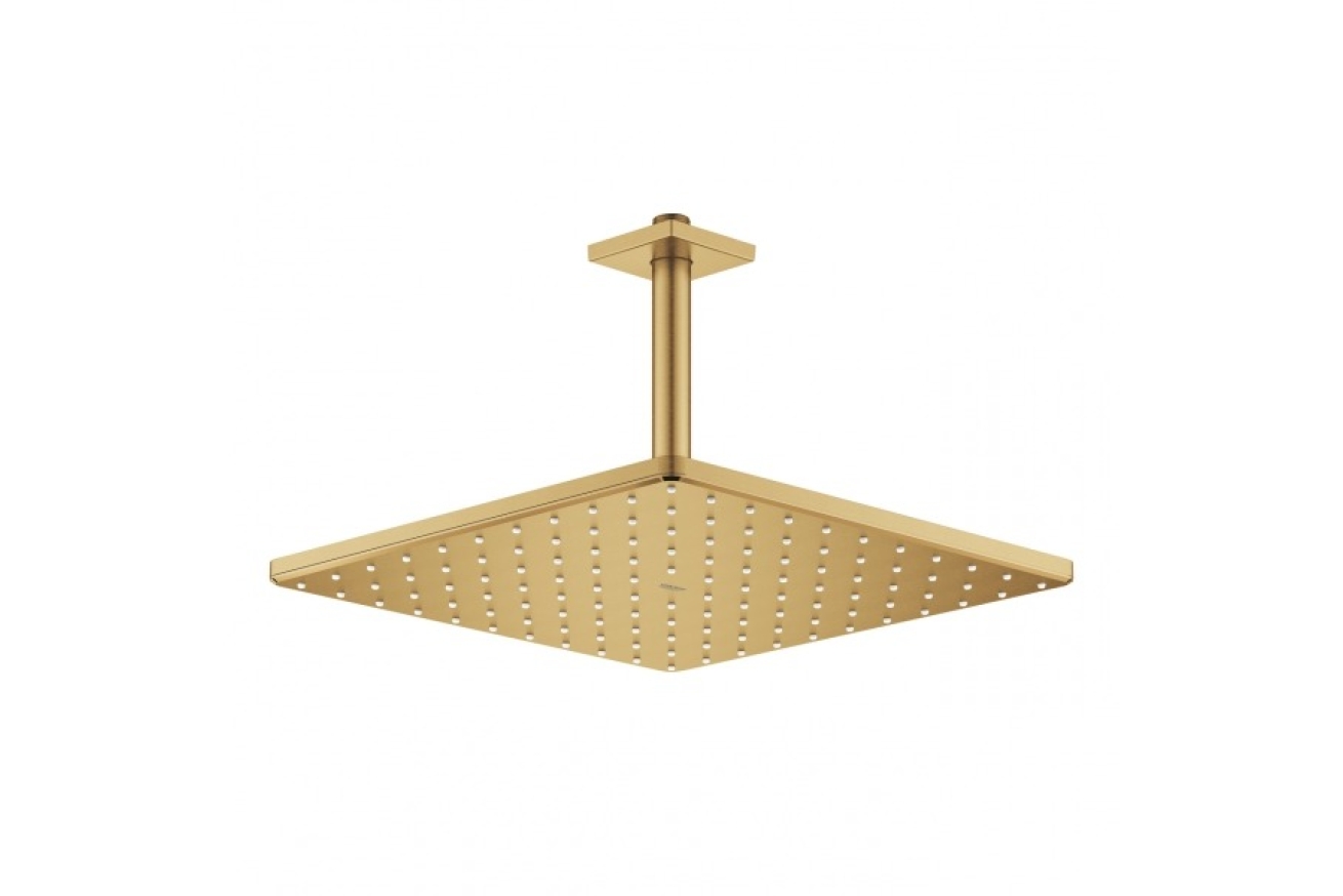 Верхний душ GROHE Rainshower Mono 310 Cube, 9,5 л/мин, 1 режим, 142 мм, холодный рассвет матовый (26566GN0)