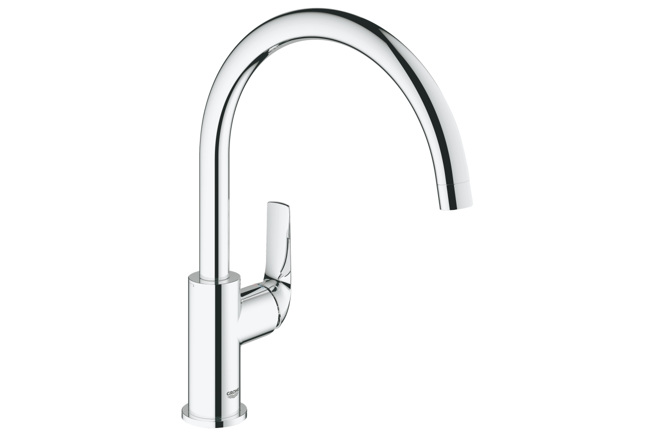 Смеситель для кухни GROHE BauCurve, хром (31536001)