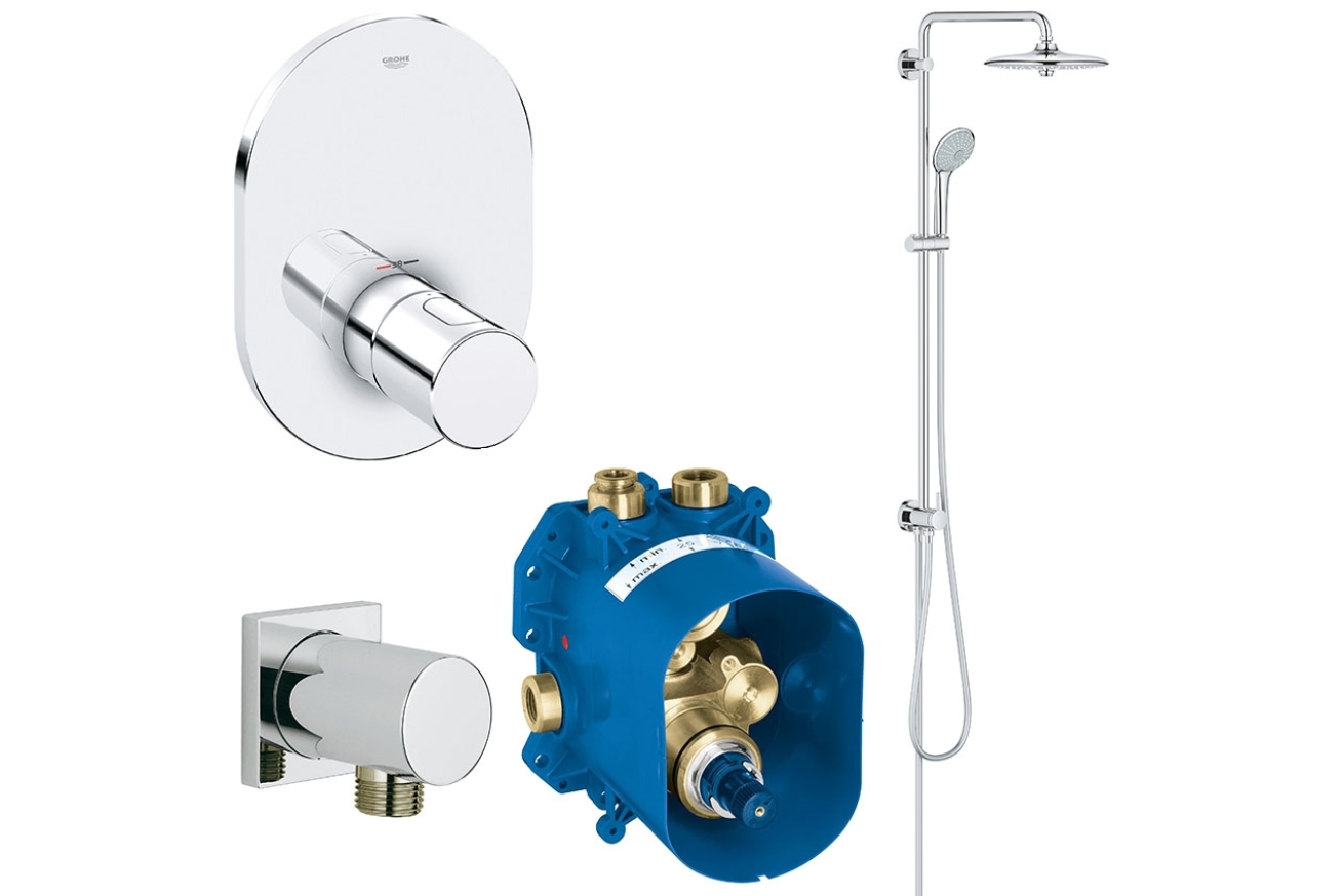 Готовый комплект для душа GROHE Grohtherm 3000 Cosmopolitan (NSB0122)