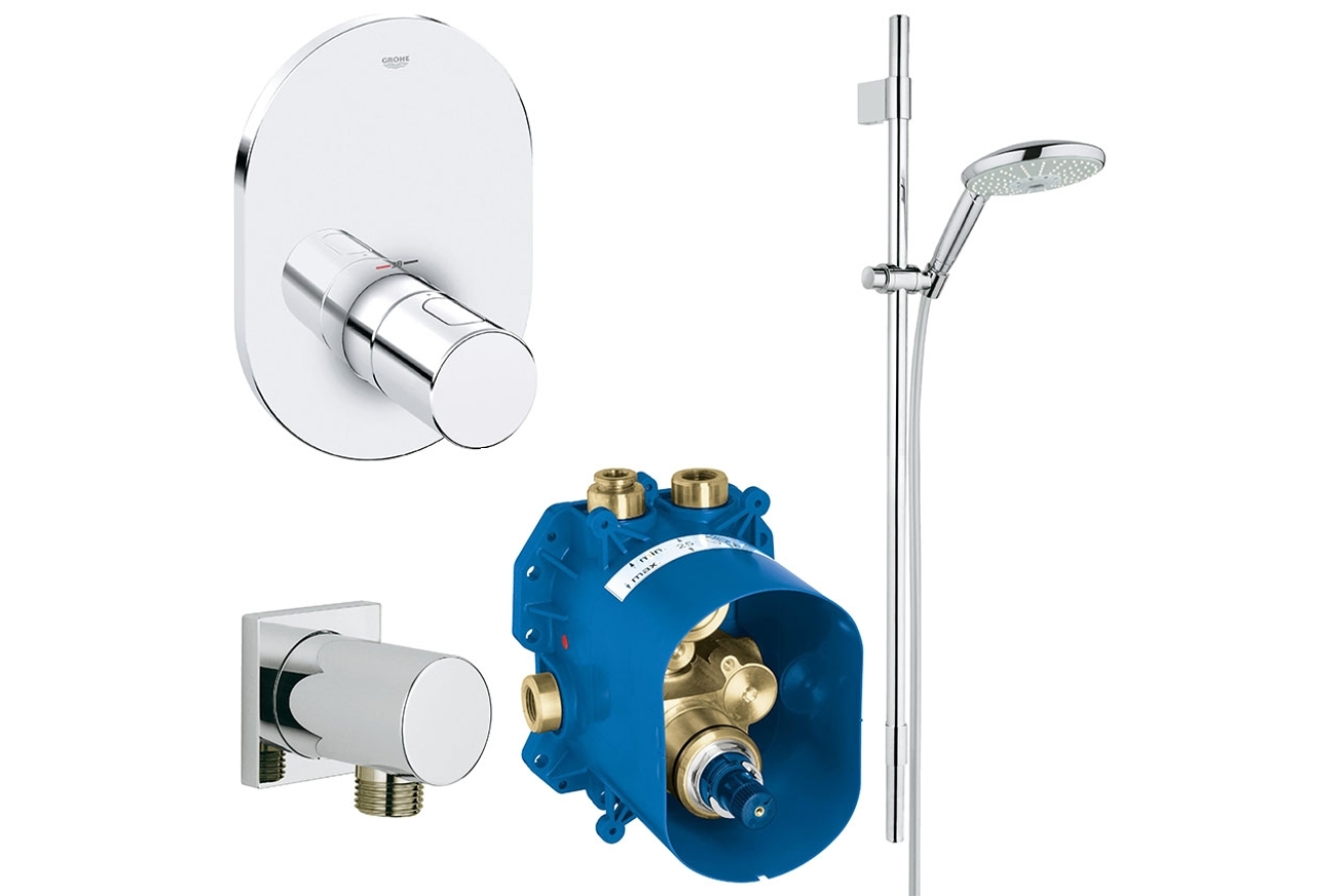 Готовый комплект для душа GROHE Grohtherm 3000 Cosmopolitan (NSB0123)