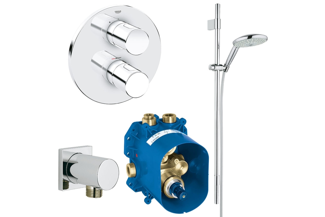 Готовый комплект для душа GROHE Grohtherm 3000 Cosmopolitan (NSB0124)