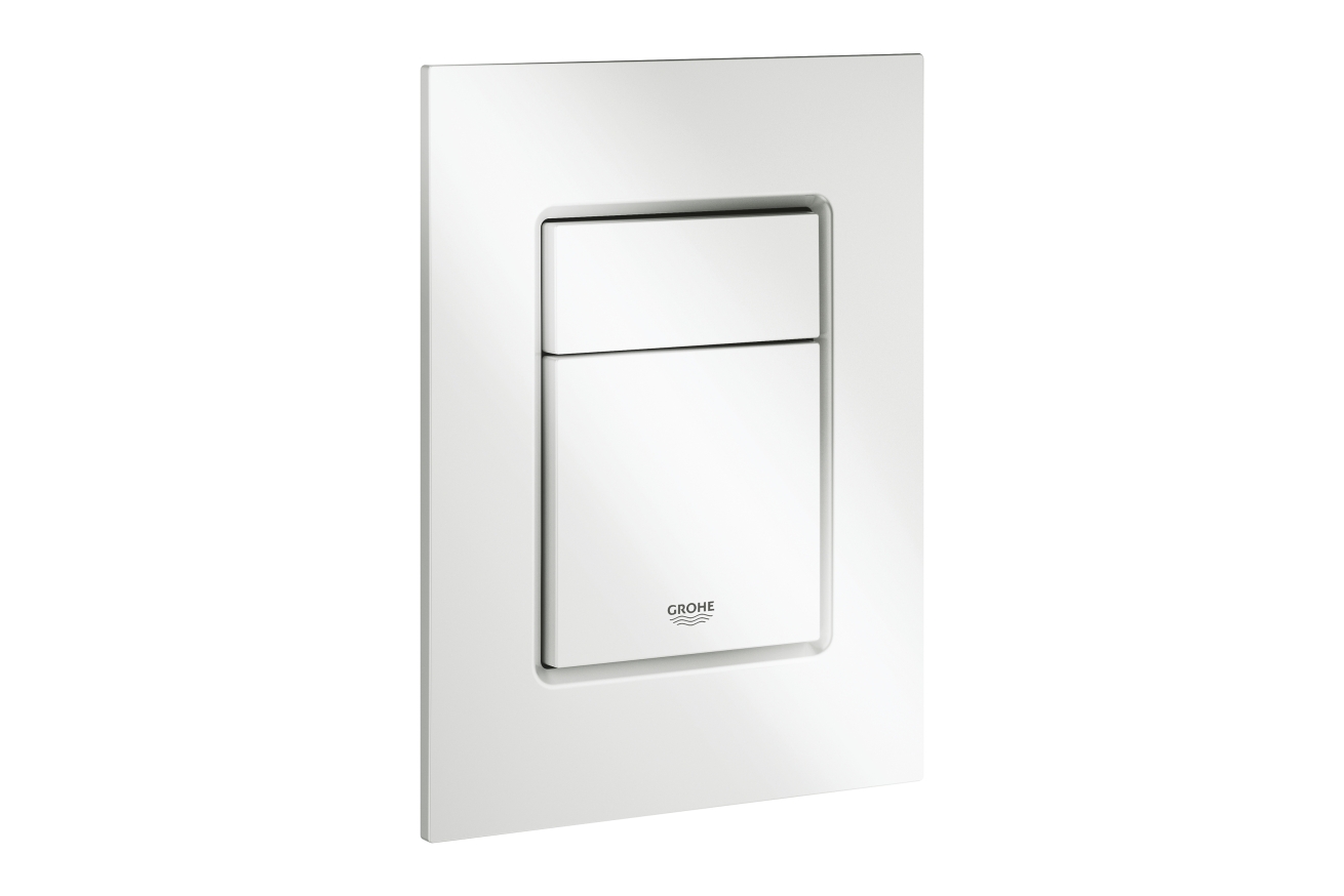 Панель смыва для унитаза GROHE Skate Cosmopolitan S, 3 режима, альпин-белый (37535SH0)