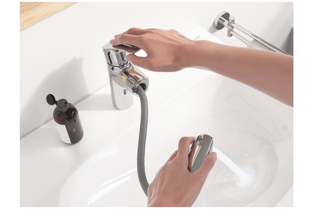 Смеситель для раковины GROHE Eurosmart, M-size, хром (23976003)