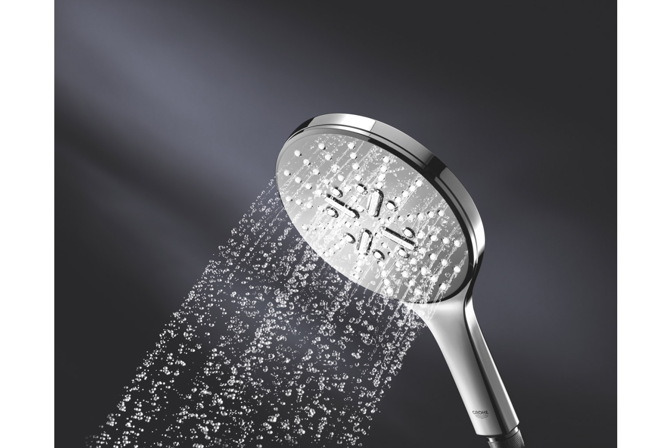 Ручной душ GROHE Rainshower SmartActive 150, 9.5 л/мин, 3 режима, хром (26590000)