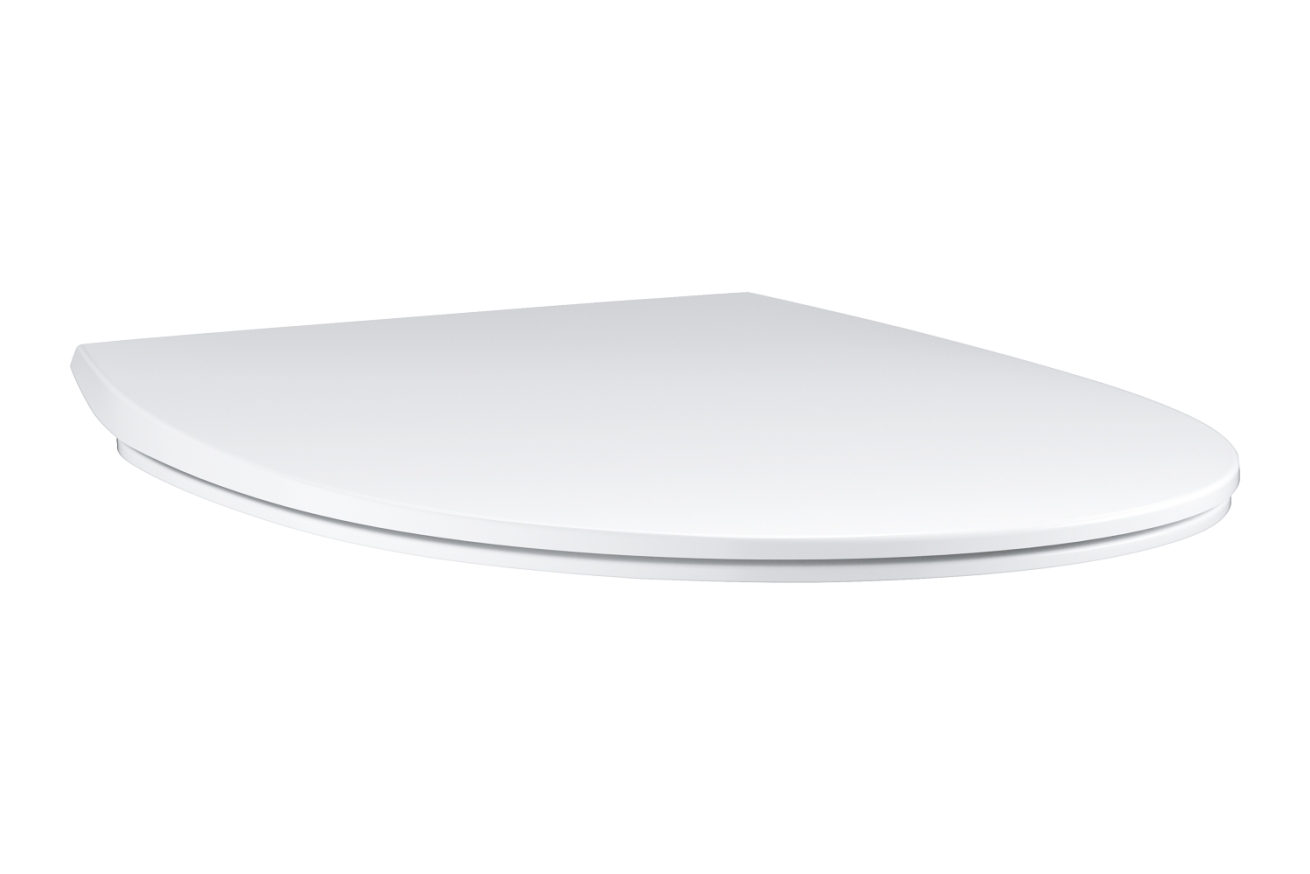 Сиденье для унитаза GROHE Bau Ceramic, с микролифтом, альпин-белый (39898000)