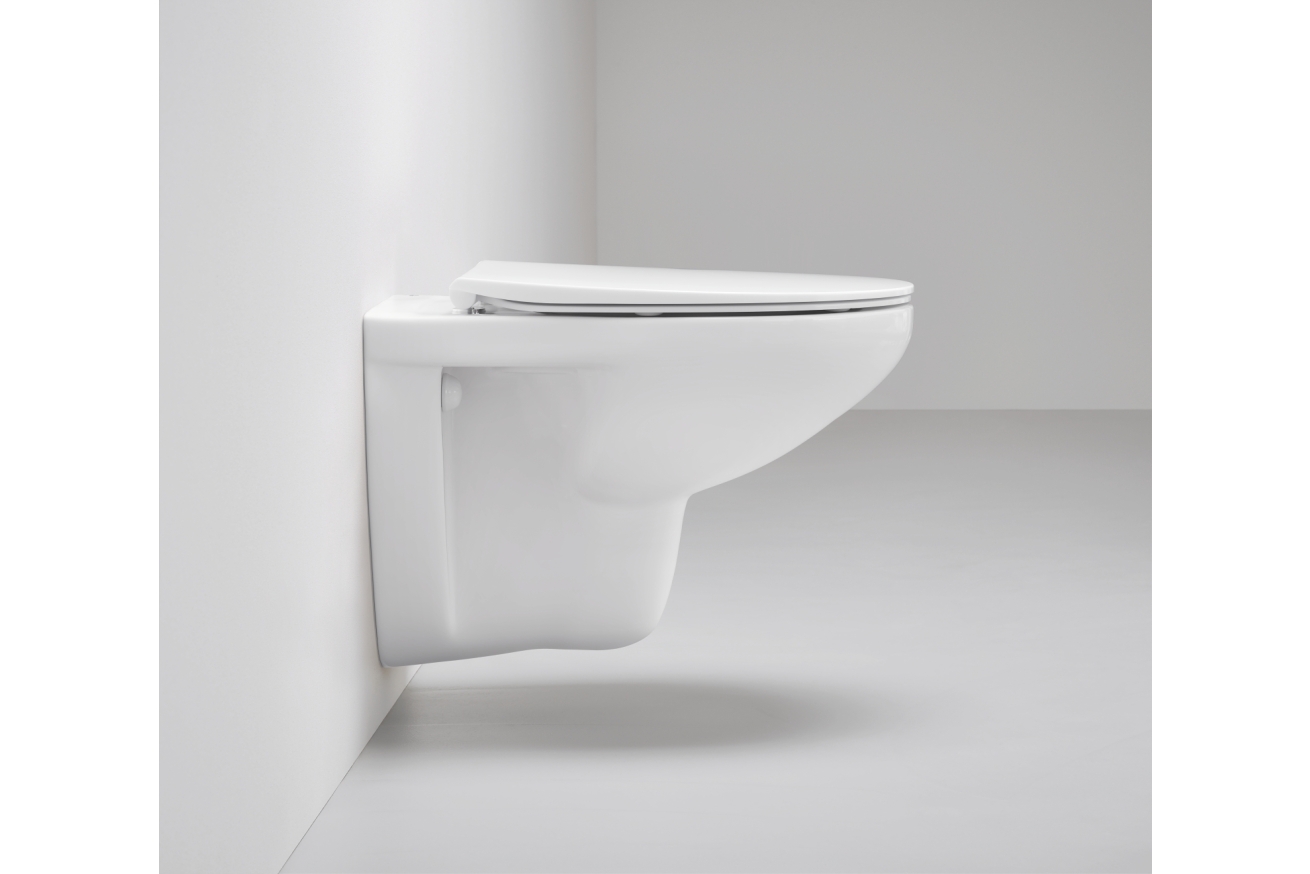 Сиденье для унитаза GROHE Bau Ceramic, с микролифтом, альпин-белый (39898000)
