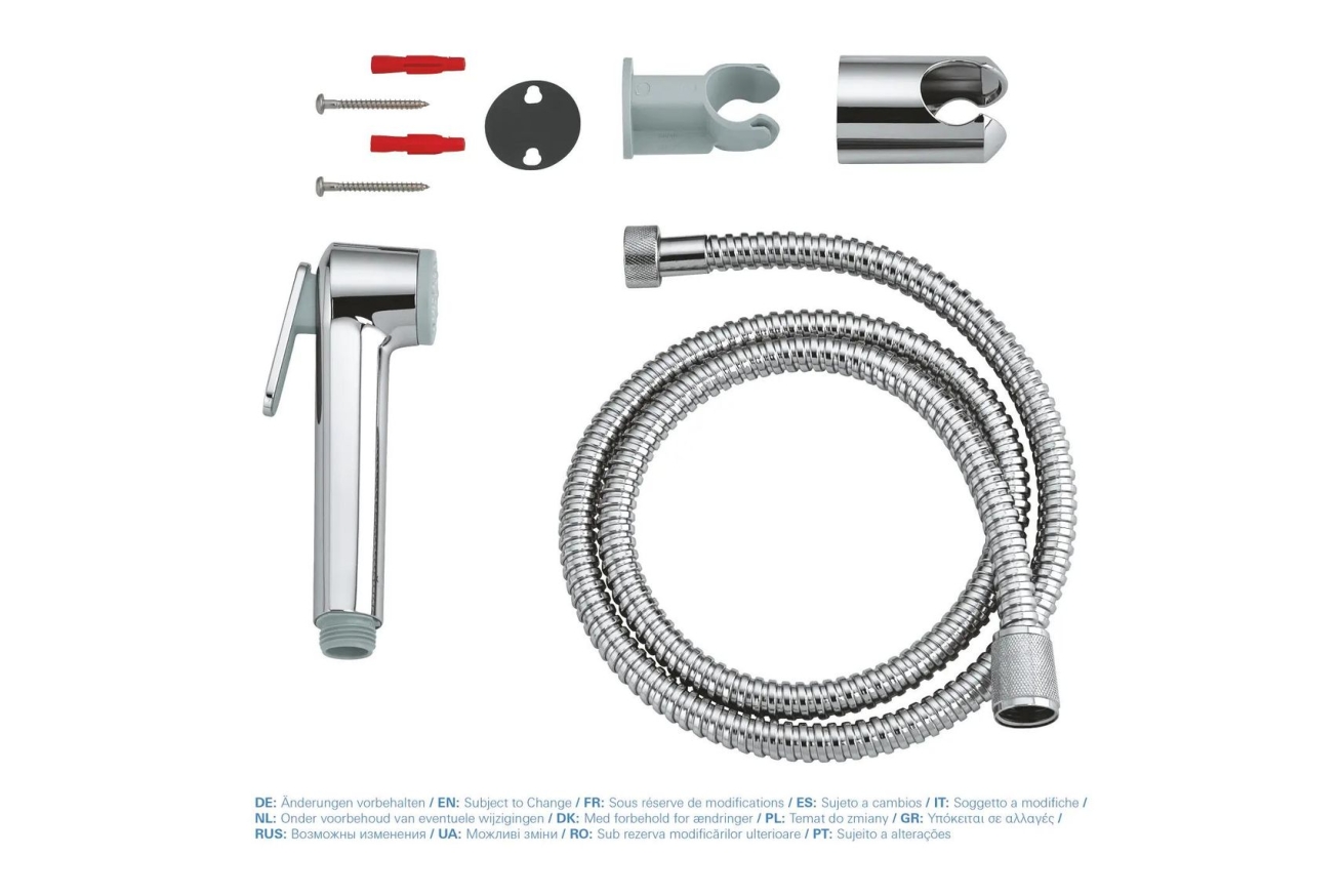 Набор для гигиенического душа GROHE Tempesta-F Trigger Spray 30, хром (26354000)