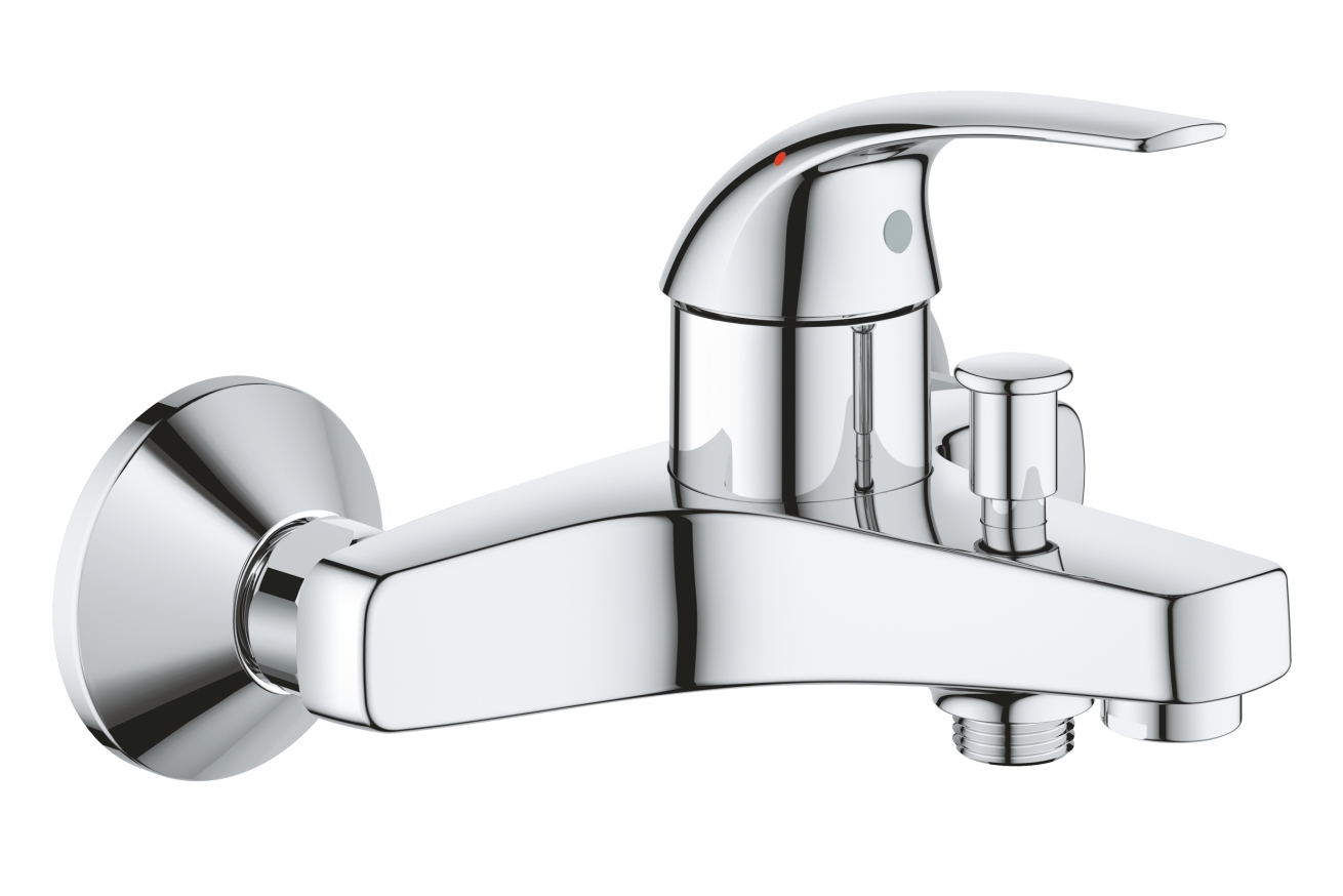 Смеситель для ванны GROHE BauCurve, хром (23599000)