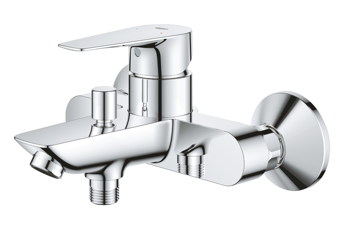 Смеситель для ванны GROHE BauEdge, хром (23604001)