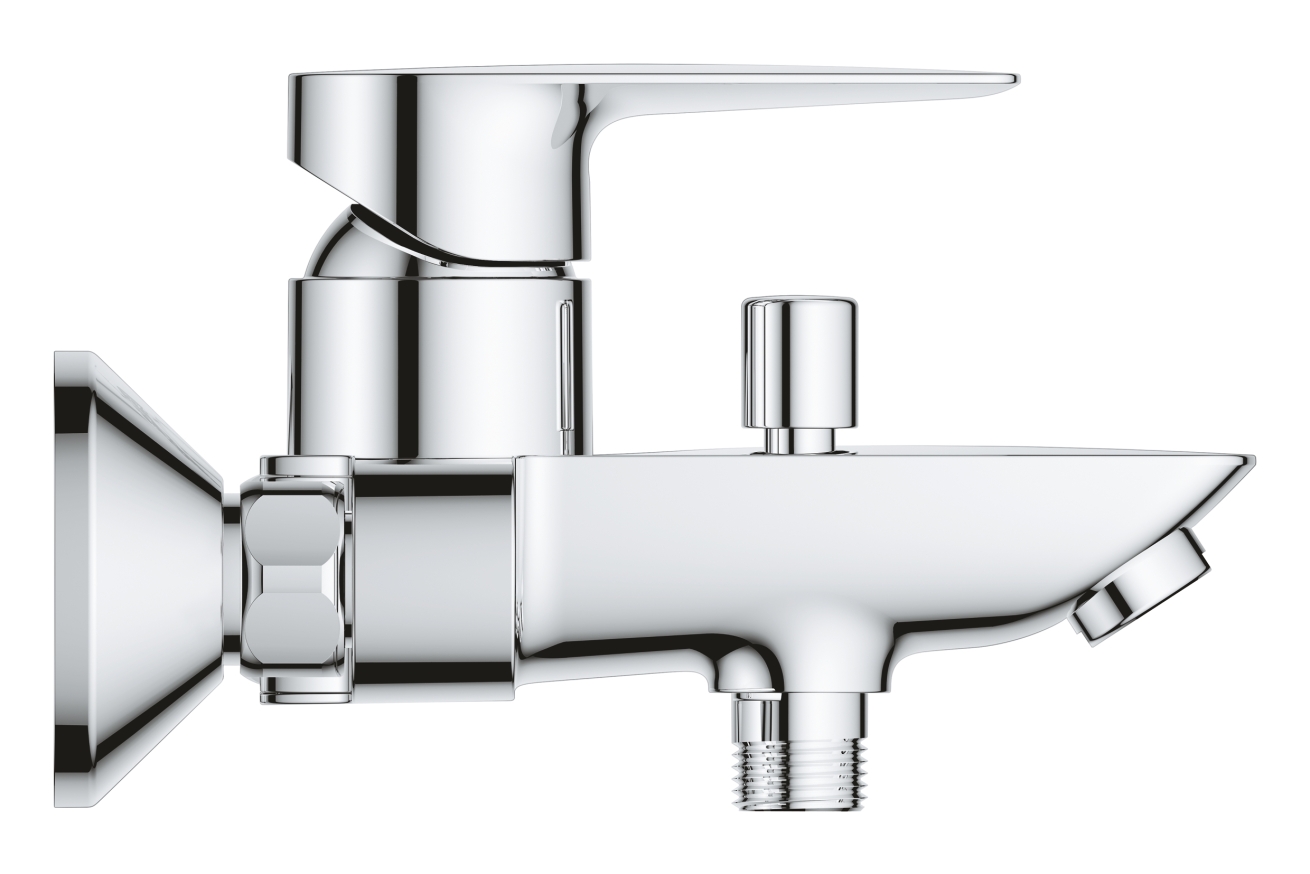 Смеситель для ванны GROHE BauEdge, хром (23604001)