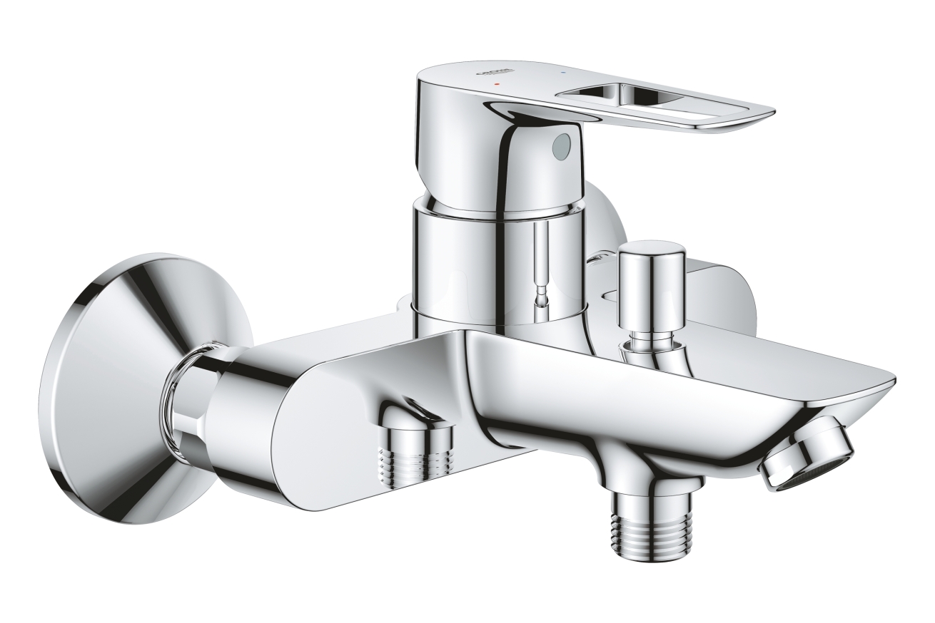 Смеситель для ванны GROHE BauLoop, хром (23602001)