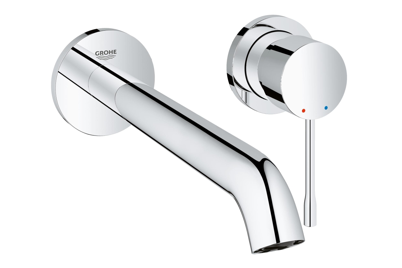 Внешняя часть смесителя для раковины GROHE Essence на 2 отверстия, L-Size, хром (19967001)