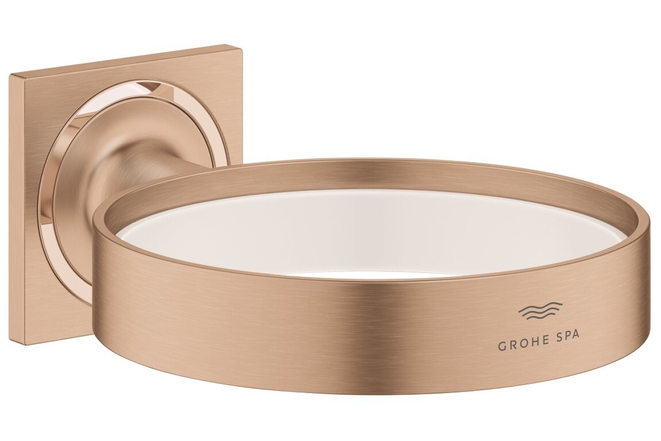 Держатель мыльницы и гнезда для фена GROHE Allure, теплый закат матовый (40963DL1)