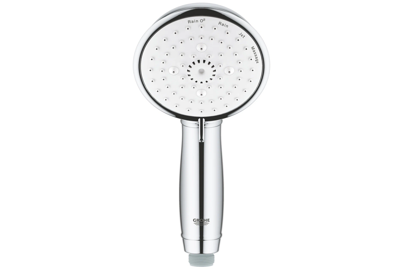 Ручной душ GROHE New Tempesta Rustic 100, 4 режима, хром (26085001)