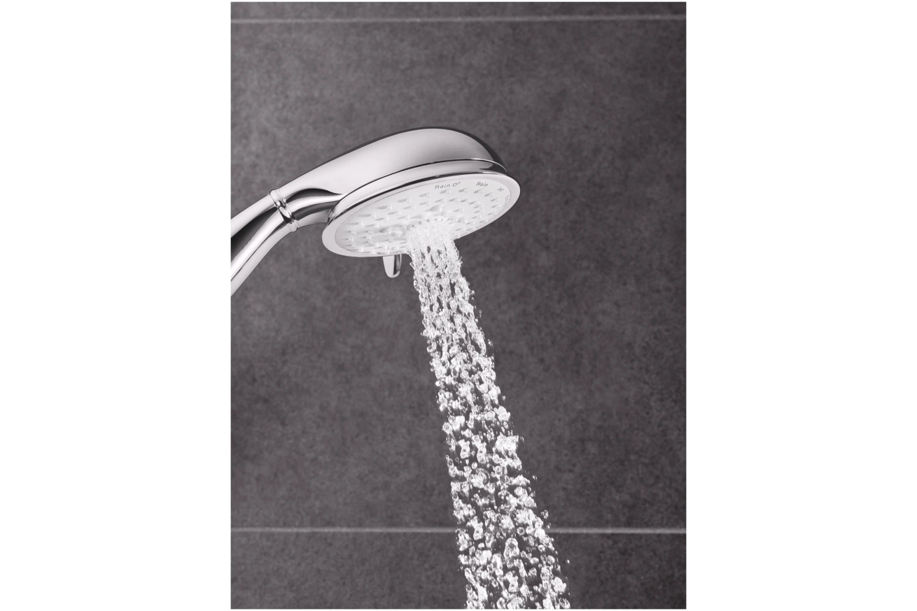 Ручной душ GROHE New Tempesta Rustic 100, 4 режима, хром (26085001)