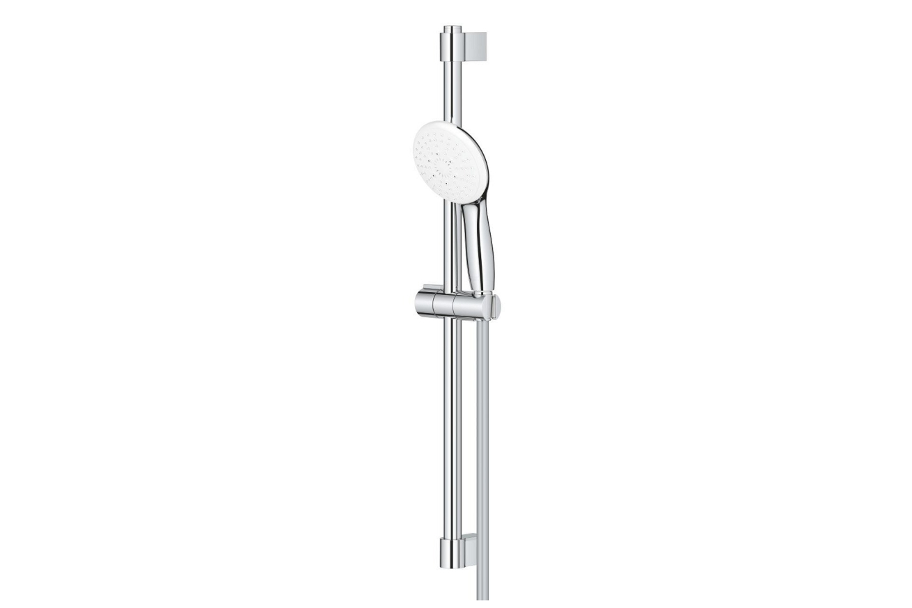 Душевой гарнитур GROHE Tempesta 110, 3 режима струи, душевая штанга 600 мм, 7,4 л/мин, хром (27644003)