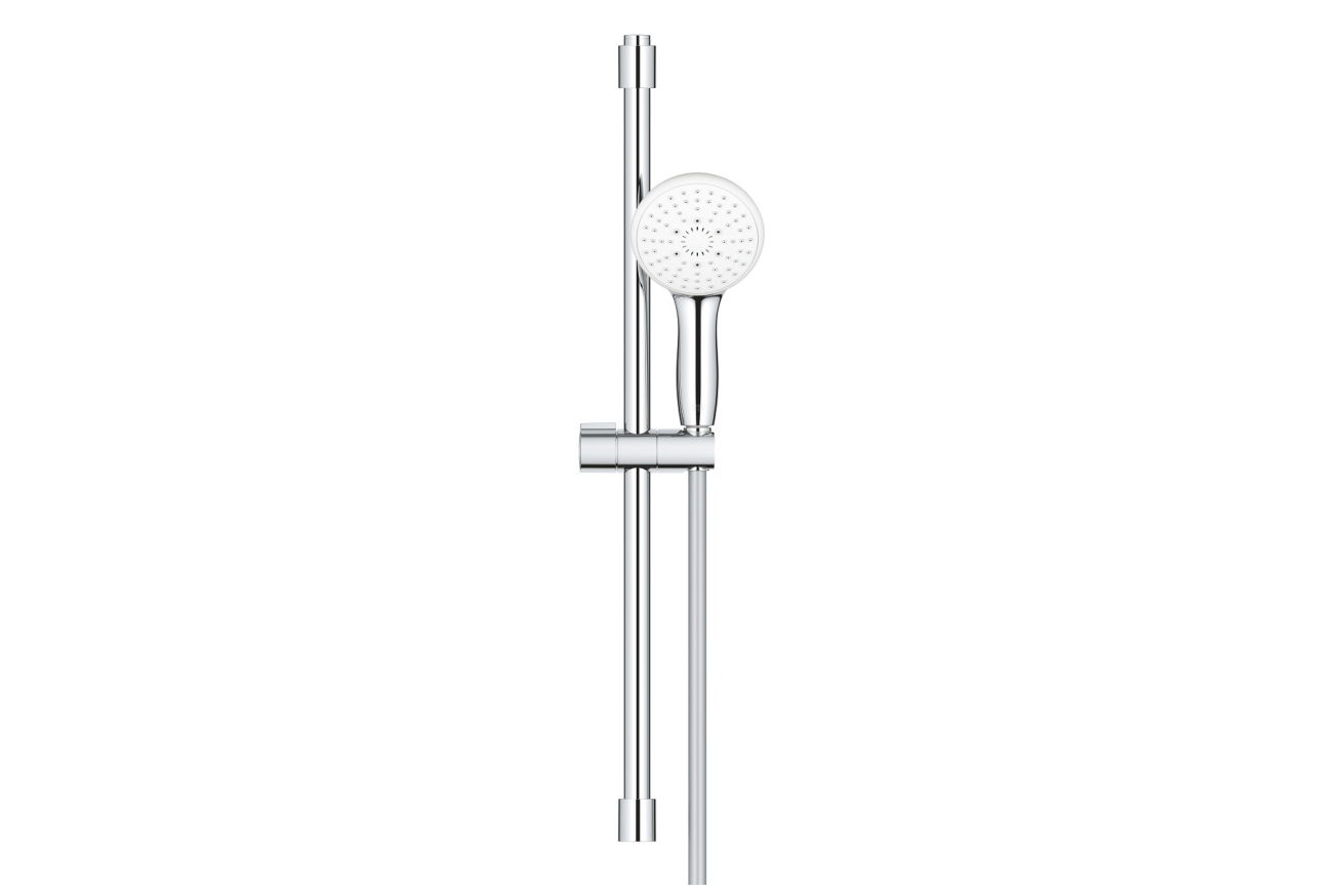 Душевой гарнитур GROHE Tempesta 110, 3 режима струи, душевая штанга 600 мм, 7,4 л/мин, хром (27644003)