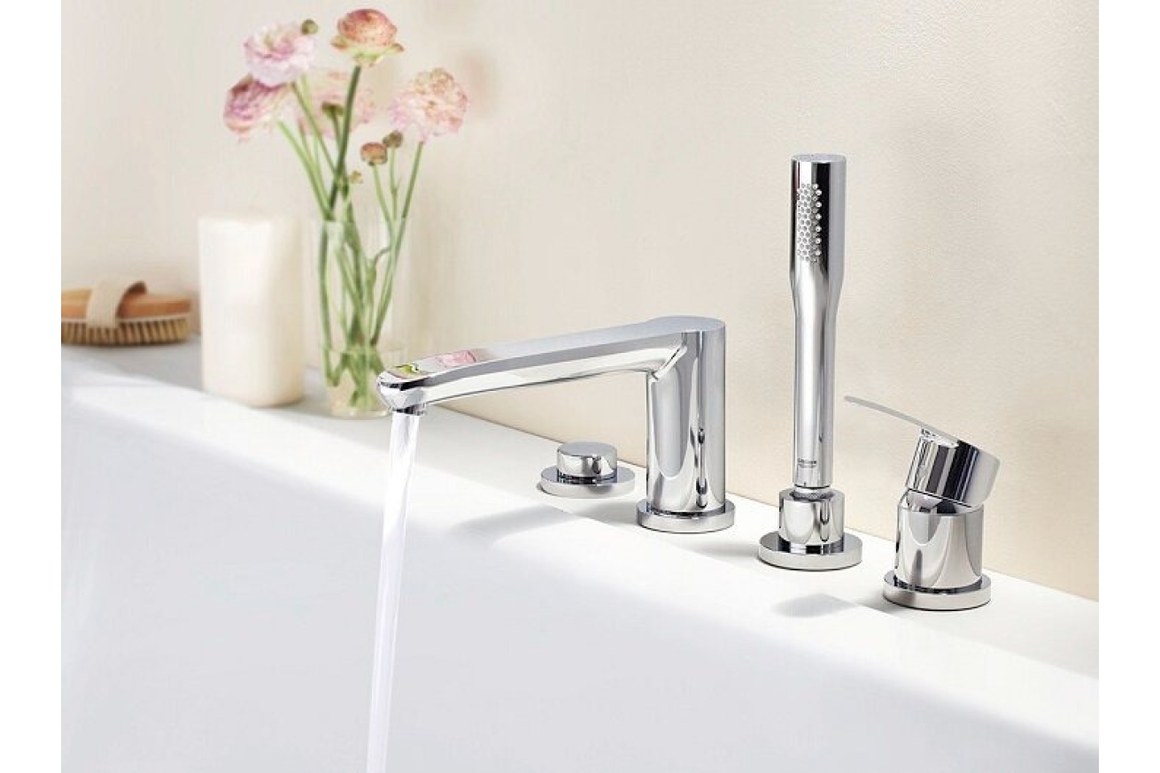 Смеситель для ванны GROHE Eurostyle Cosmopolitan на 4 отверстия, хром (23048003)