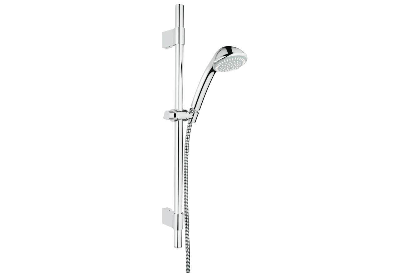 Душевой гарнитур GROHE Relexa Trio, 3 режима струи, душевая штанга 600 мм, 5 л/мин, хром (28942000)