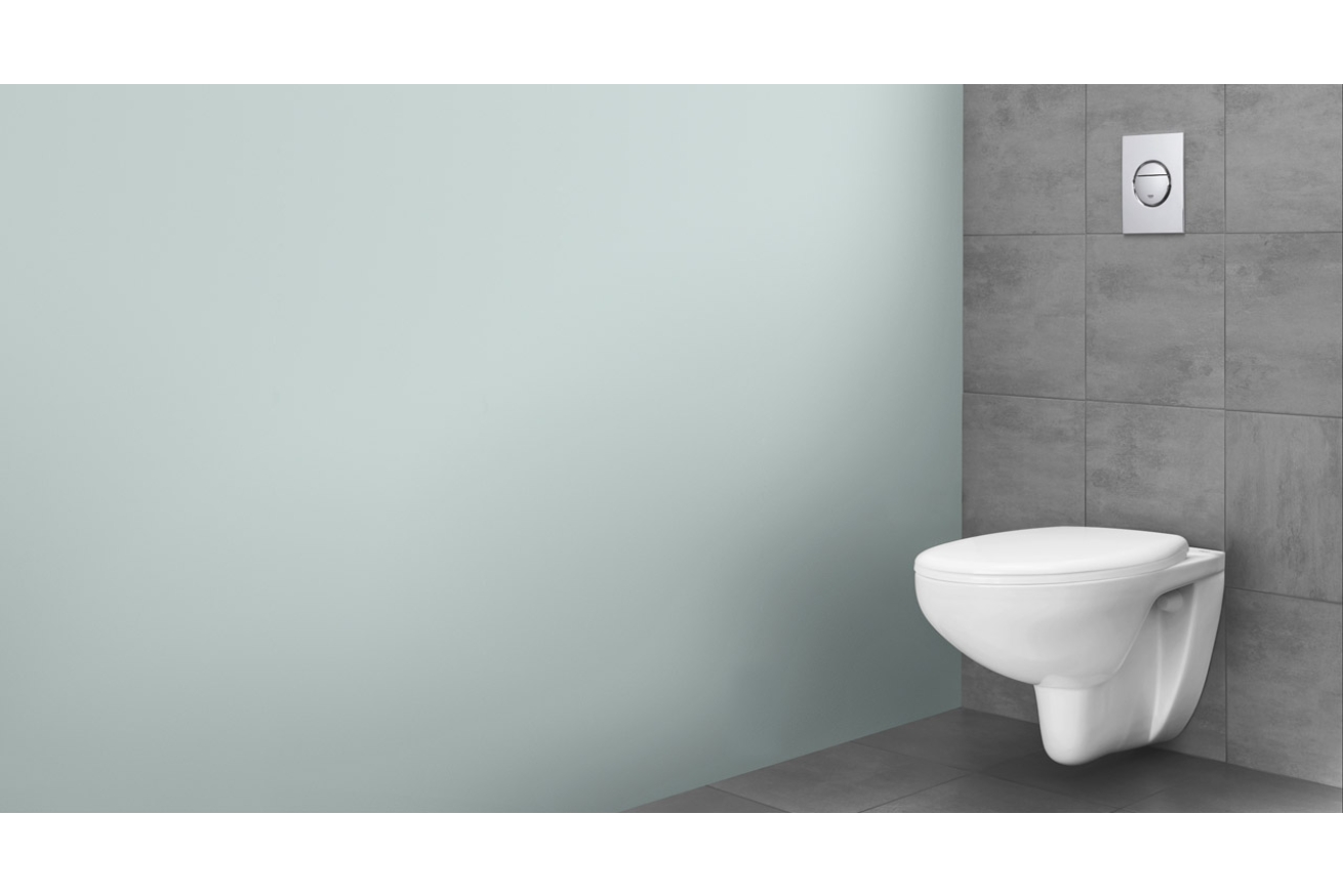 Панель смыва для унитаза GROHE Nova Cosmopolitan S, 3 режима, хром (37601000)