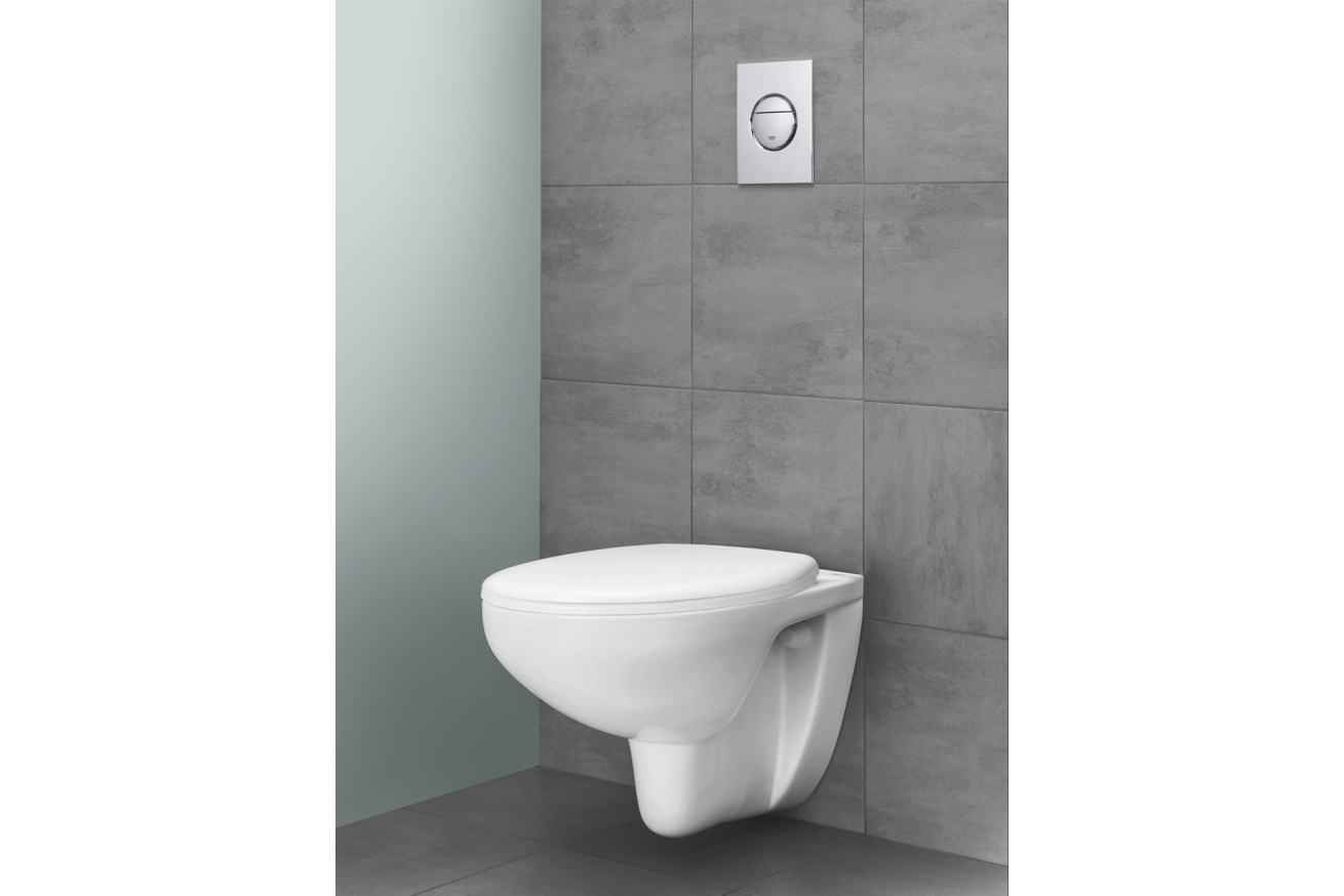 Панель смыва для унитаза GROHE Nova Cosmopolitan S, 3 режима, хром (37601000)