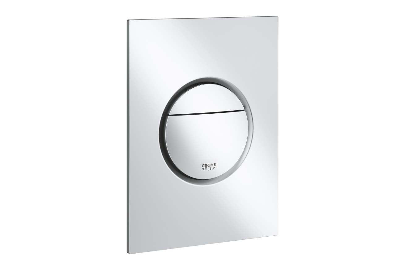 Панель смыва для унитаза GROHE Nova Cosmopolitan S, 3 режима, матовый хром (37601P00)