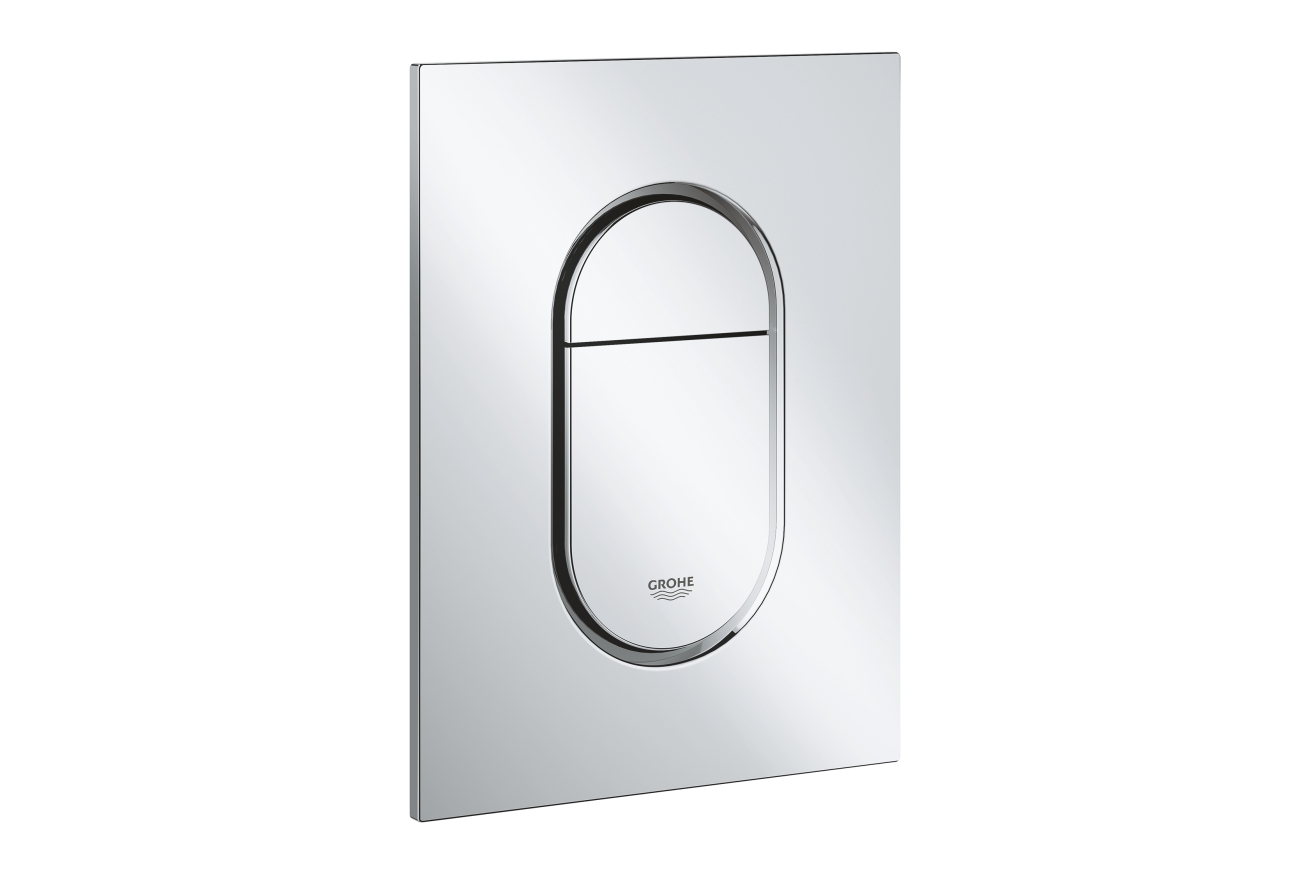 Панель смыва для унитаза GROHE Arena Cosmopolitan S, 3 режима, хром (37624000)