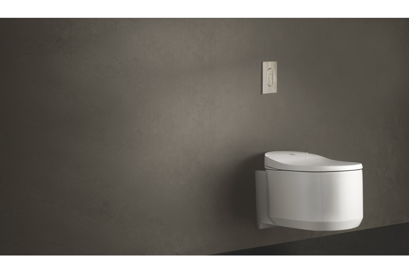 Панель смыва для унитаза GROHE Arena Cosmopolitan S, 3 режима, хром (37624000)