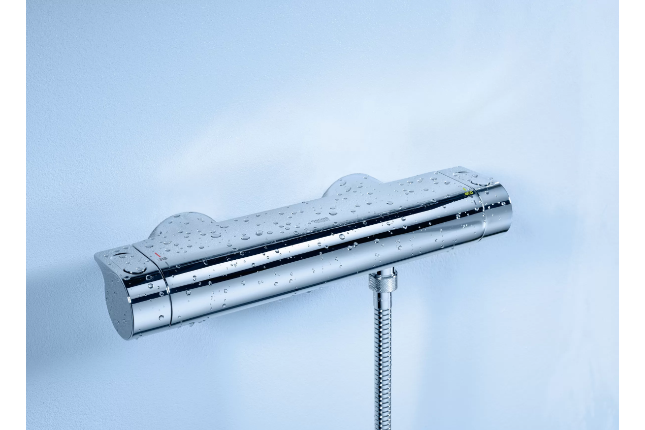 Термостат для душа GROHE Grohtherm 2000 с душевым гарнитуром, хром (34482001)
