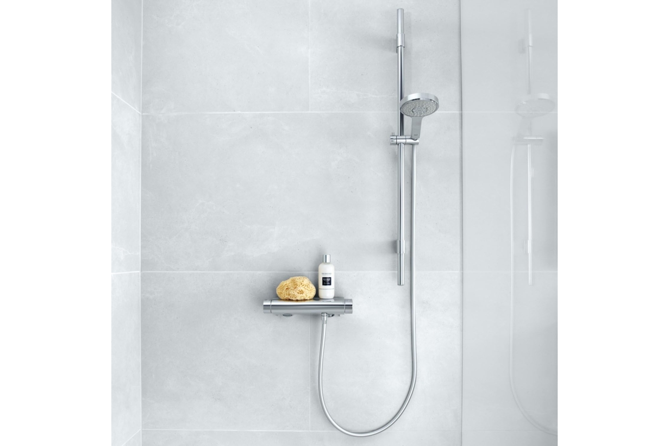 Термостат для душа GROHE Grohtherm 2000 с душевым гарнитуром, хром (34482001)