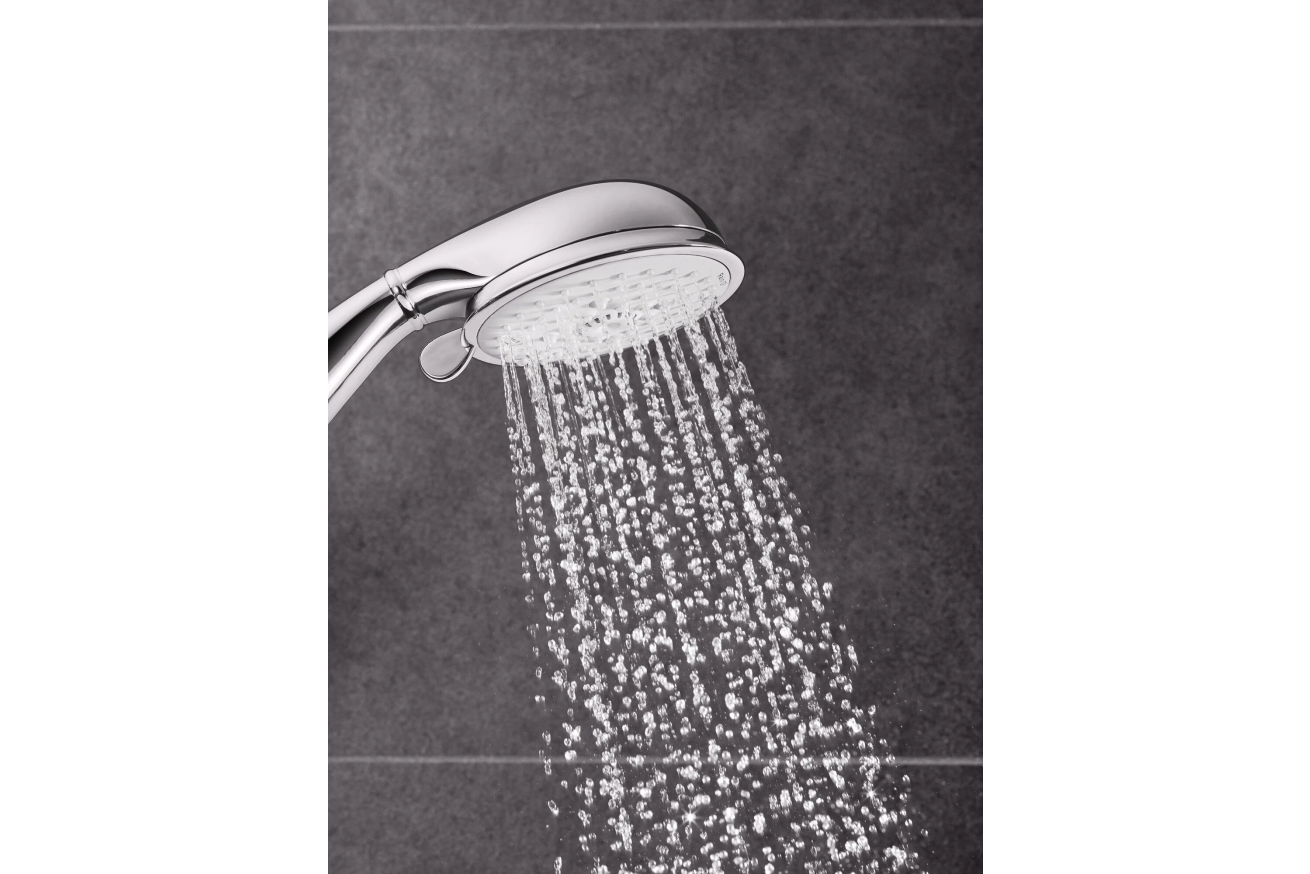 Душевая система GROHE New Tempesta Rustic 200 с переключателем потоков, хром (27399002)