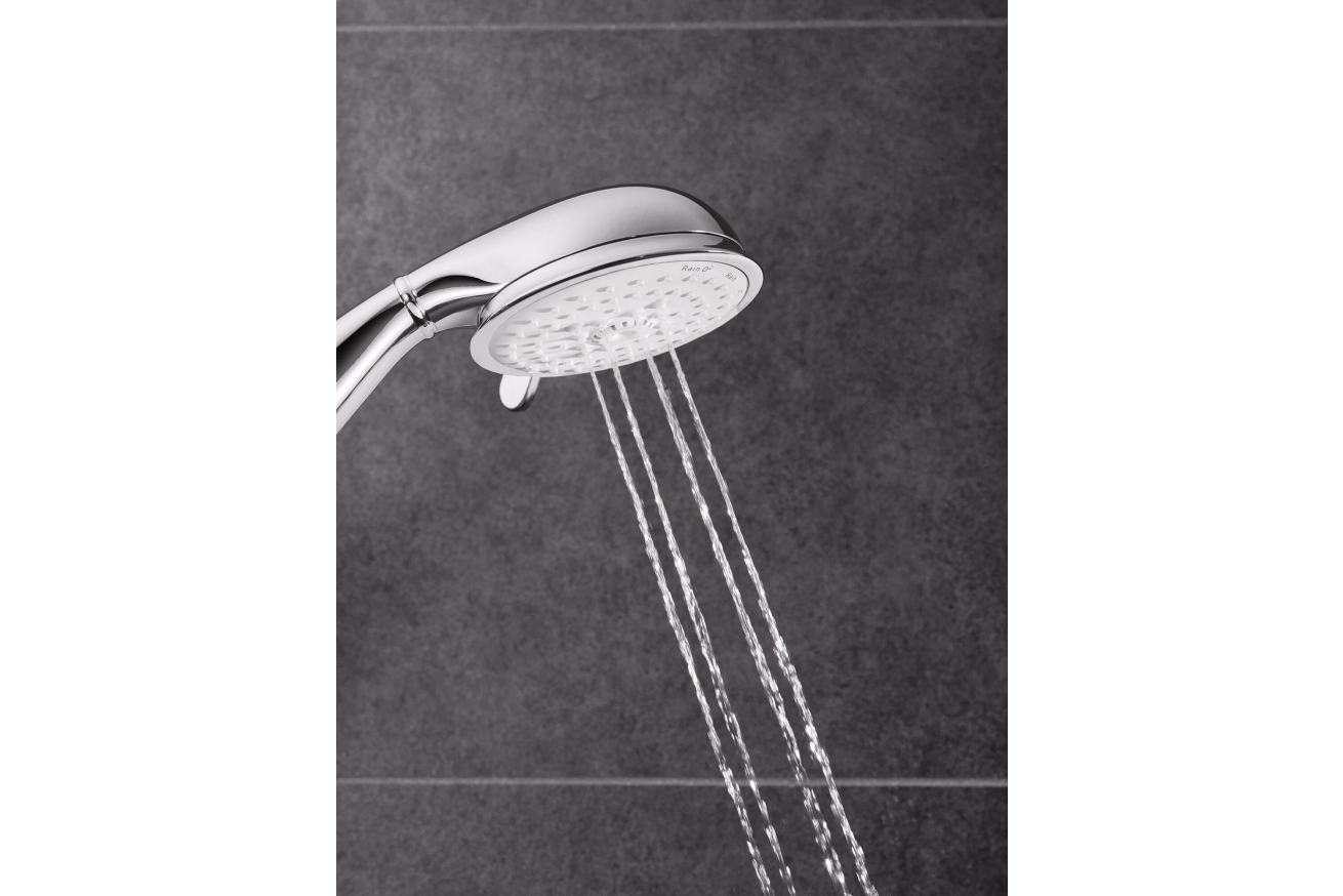 Душевая система GROHE New Tempesta Rustic 200 с переключателем потоков, хром (27399002)